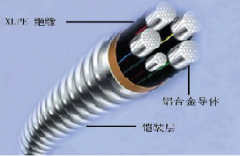 YJLH6(AC90)鎧裝鋁合金電力電纜